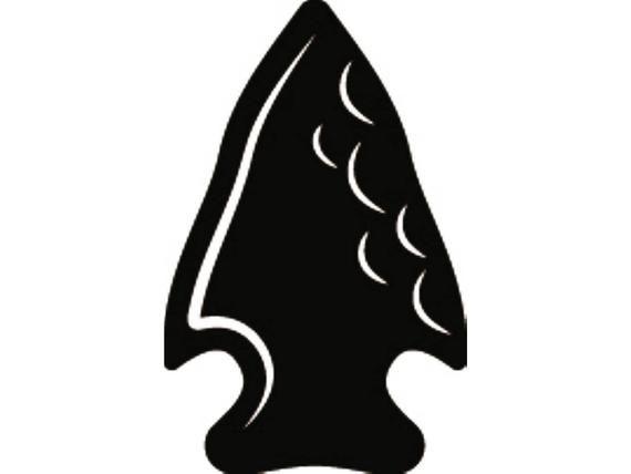 Native American Feather Logo - Indian Arrowhead 1 Native American Warrior Weapon Rock Stone | Etsy