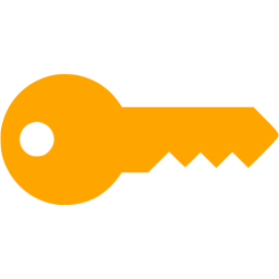 Orange Key Logo Logodix