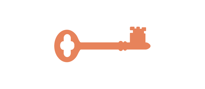 Orange Key Logo - Key to Behavior