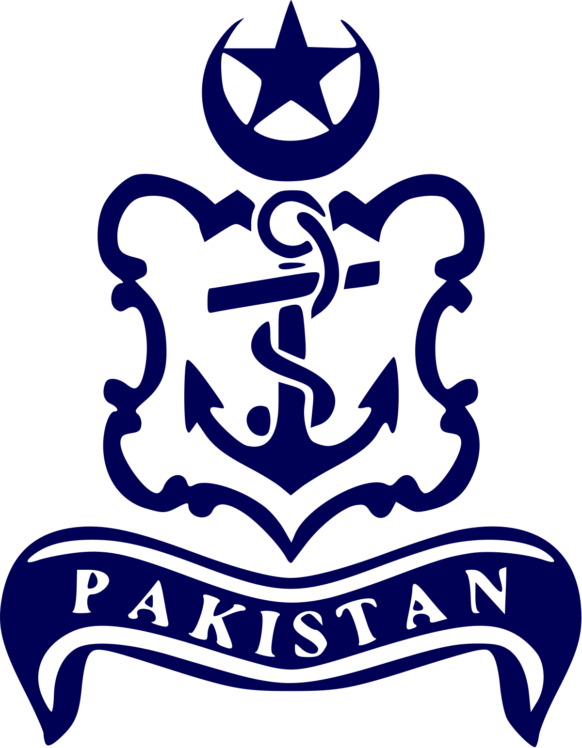 Military Navy Logo - Pakistan Navy