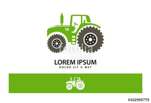 Farm Tractor Logo - Tractor Logo Vector