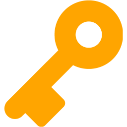 Orange Key Logo - Orange key 6 icon - Free orange key icons