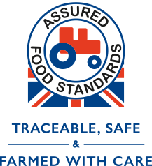 Scheme Logo - Traceable, safe and farmed with care | Red Tractor