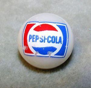 Using Marbles Starting with G Logo - M3808 LOGO MARBLE PEPSI COLA 1