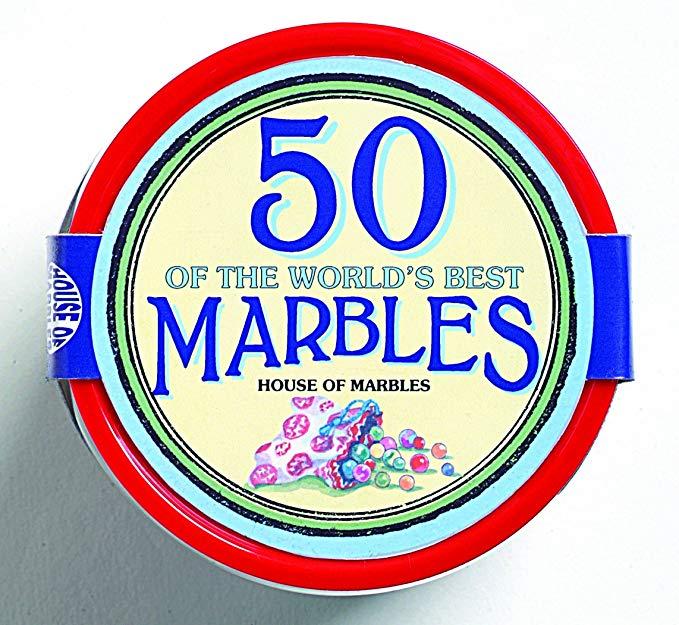 Using Marbles Starting with G Logo - House of Marbles Tub of 50 Marbles: Amazon.co.uk: Toys & Games