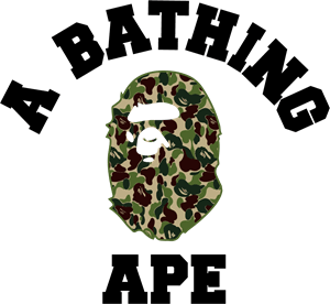 A Bathing Ape Camo Logo - A bathing ape Logo Vector (.AI) Free Download
