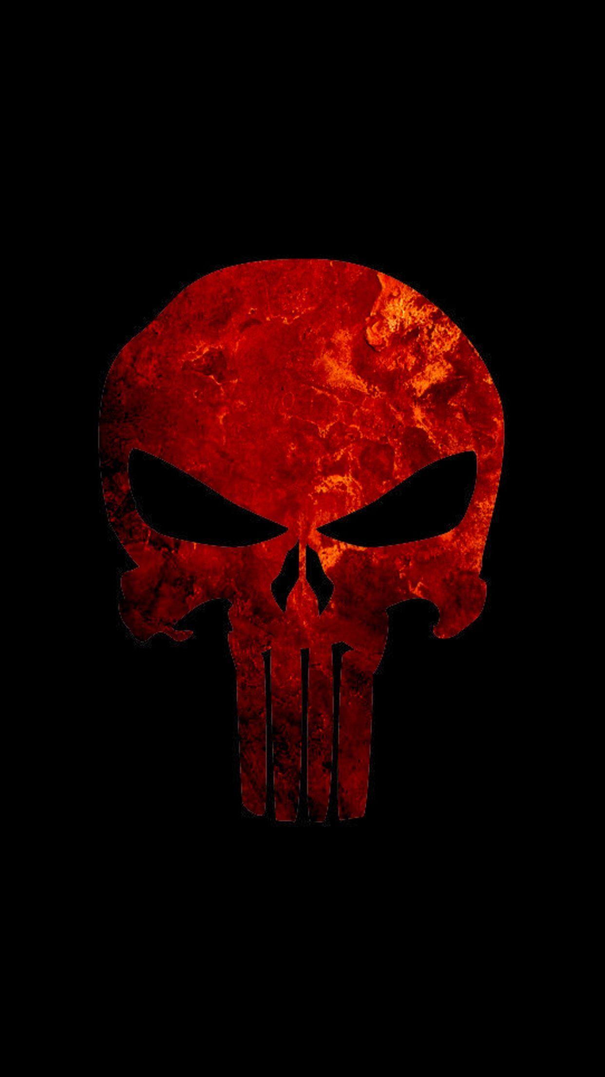 Red White Blue Punisher Logo - Punisher | Halloween / Scary | Punisher, Punisher skull, Skull