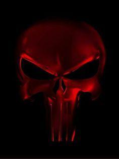 Red White Blue Punisher Logo - Punisher Emblem | Comics N Junk | Punisher, Marvel, Punisher marvel