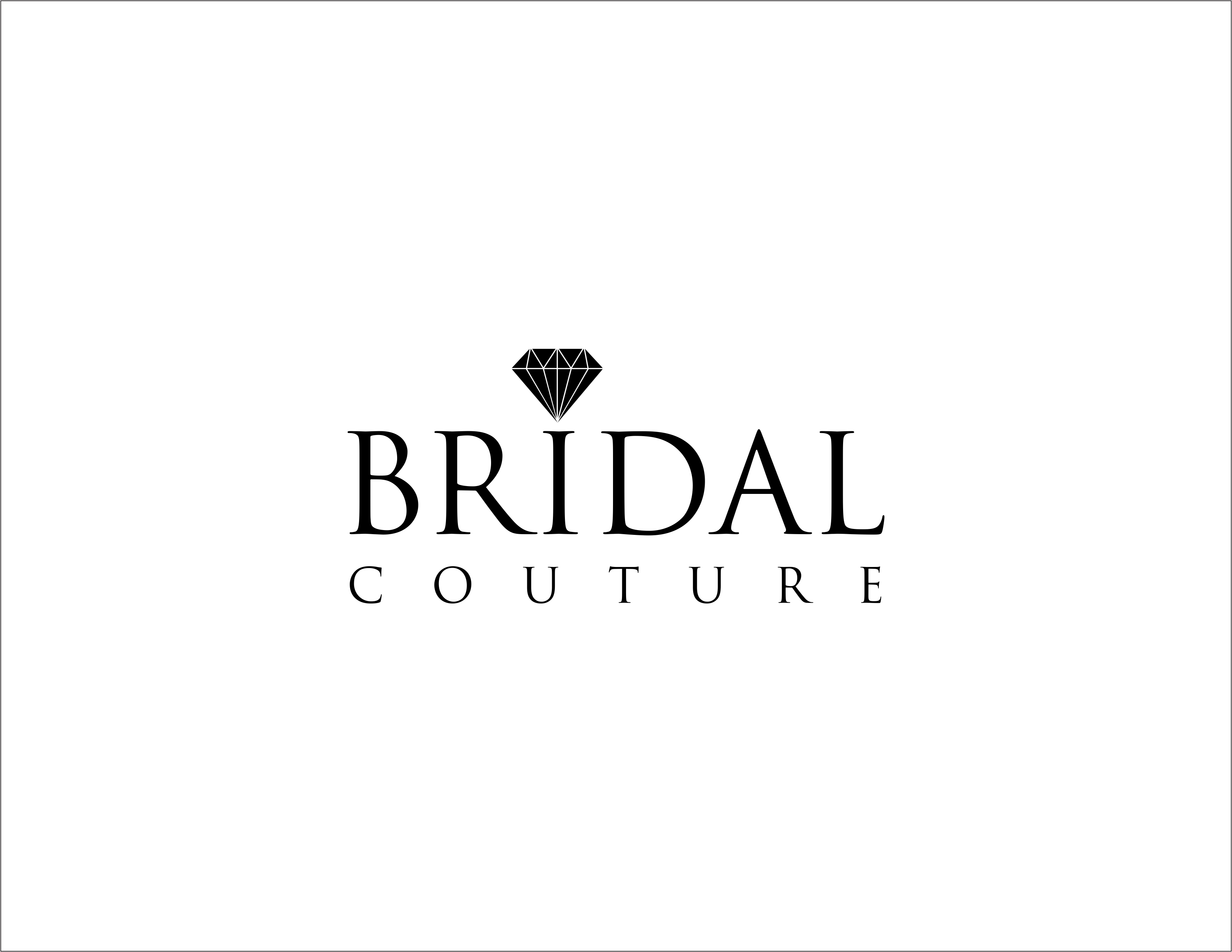 Couture Logo - DesignContest Couture Bridal Couture