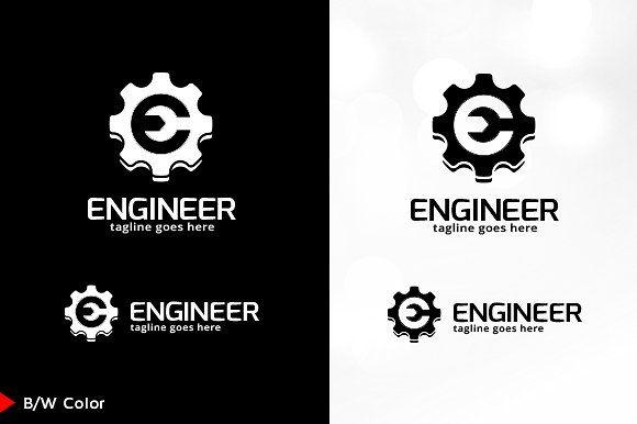 Engineer Logo - Engineer Logo Template ~ Logo Templates ~ Creative Market