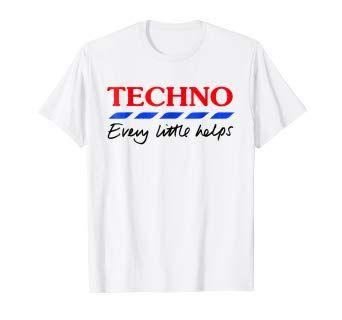 Every Little Helps Logo - Techno Every Little Helps T shirt: Clothing