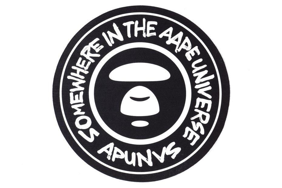 Aape Logo - I.T. x AAPE by A Bathing Ape 25th Anniversary Circle Rug | TEAM YELLOW
