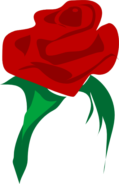 Red Flower Logo - Rose Red Flower Clip Art at Clker.com - vector clip art online ...