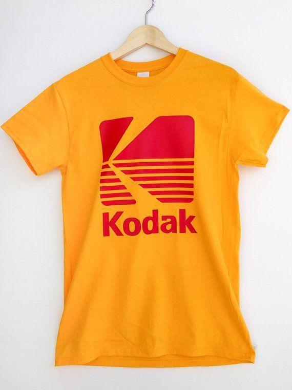 Camera Kodak Logo - Vintage Kodak Film Camera Logo T-Shirt Photography in 2019 ...