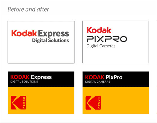 New Kodak Logo - Kodak Goes Back to the 1970s for New Logo Design - Logo Designer