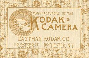 Camera Kodak Logo - Jack and Beverly's Original or Kodak #1 Photographs