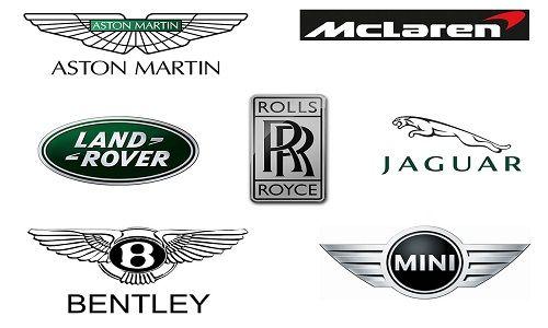 Race Car Automotive Logo - British Car Brands Names - List And Logos Of Top UK Cars