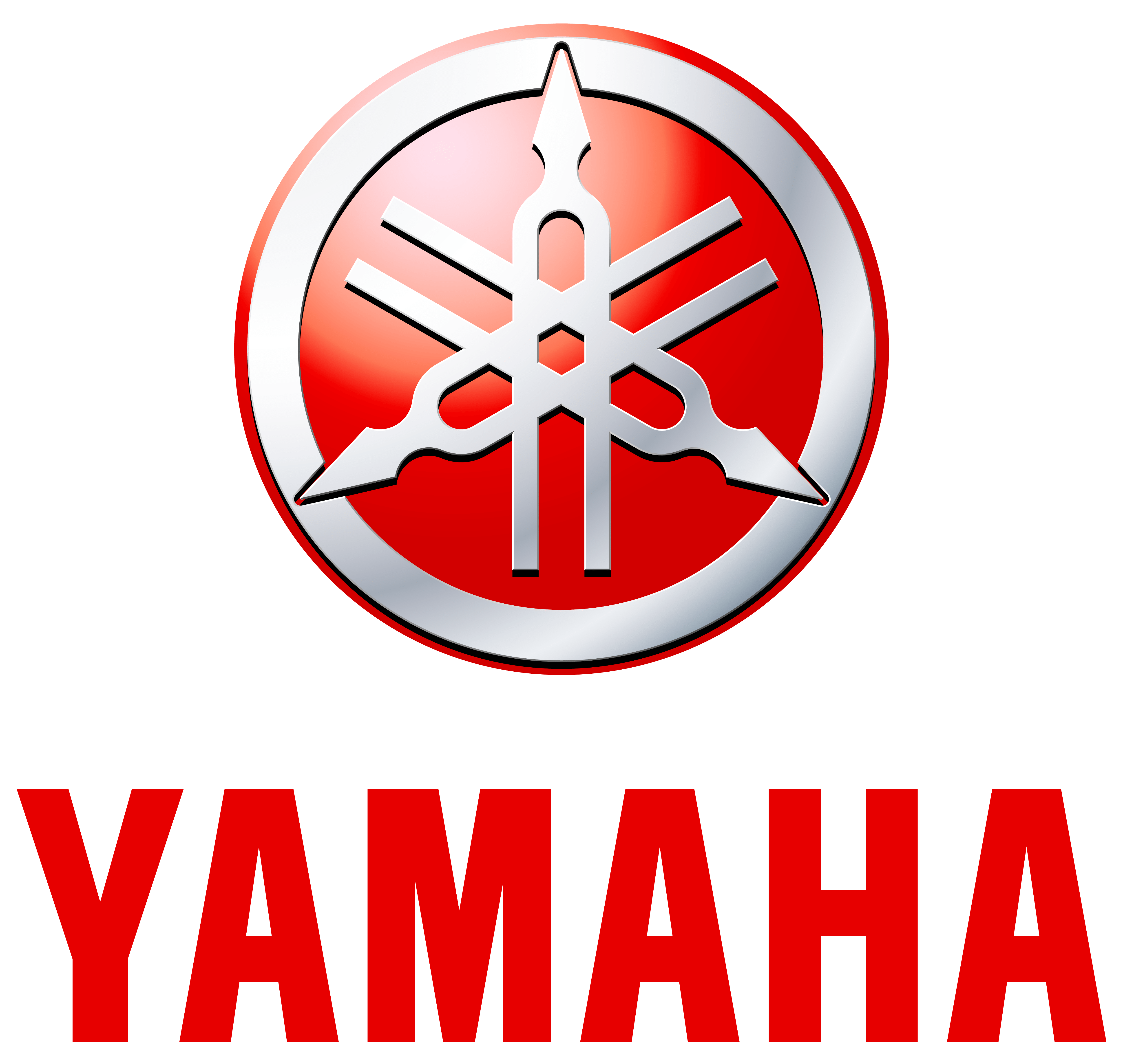 All Red for All Company Logo - Yamaha logo | Motorcycle Brands