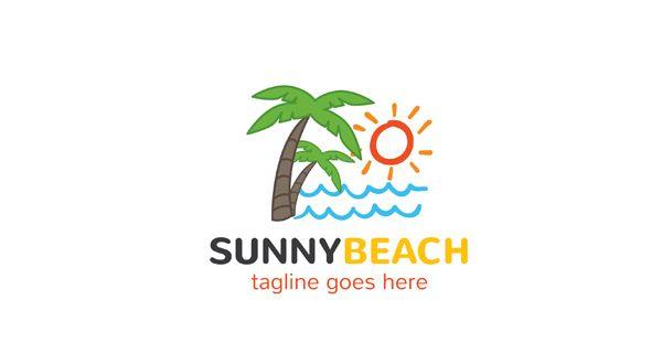 Beach Logo - Sunny Logo & Graphics