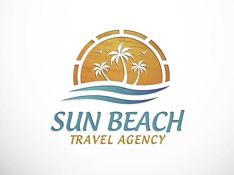 Beach Logo - Sun Beach Logo