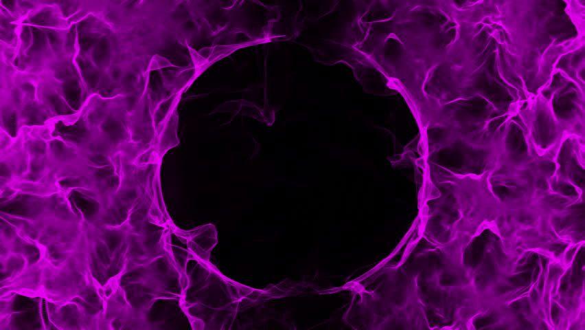 Black and Purple Flames Logo - Seamlessly Loopable Purple Flames Waving Stock Footage Video ...