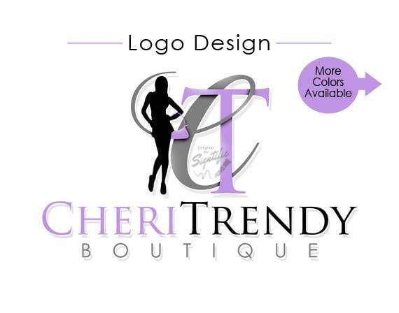 Couture Fashion Logo - Custom Logo, Boutique Logo Design, Woman Silhouette Logo, Small ...