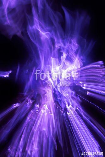 Black and Purple Flames Logo - Purple flame in motion of energy. Background or texture. Design