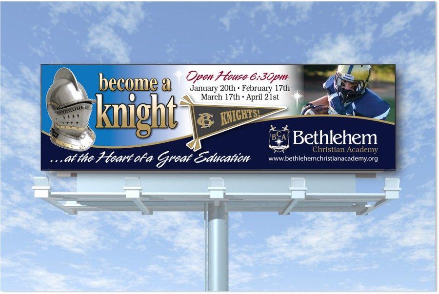 BCA Knights Logo - BCA Open House Billboard Design | Other business or advertising contest