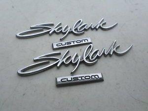 Buick Skylark Logo - 95 99 Buick Skylark Custom Side Door Chrome Emblem Logo