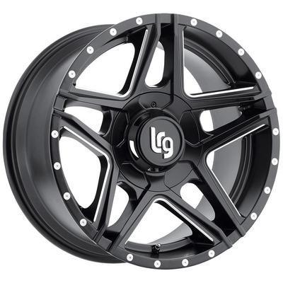 LRG Rims Logo - LRG Rims Pike 109 Satin Black / Milled Alloy Wheels Reviews