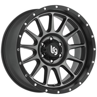 LRG Rims Logo - LRG Rims Insomnia 110 Machined Black Alloy WheelsWD.com