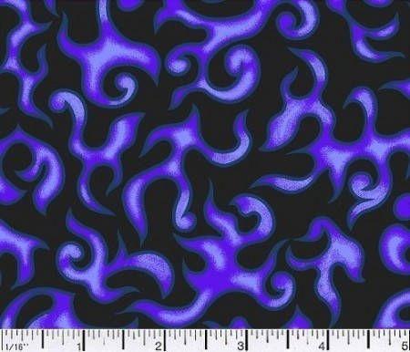 Black and Purple Flames Logo - Purple and black flames fabric - fire fabric - motorcycle fabric ...