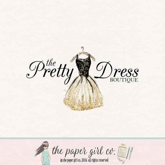 Couture Logo - party dress logo dressmaker logo couture dress logo fancy | Me ...