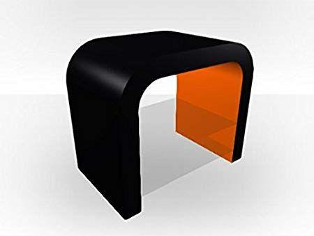 Orange Andblack U Logo - Black Outer U Shape Small Media Unit - Orange Gloss Inner: Amazon.co ...