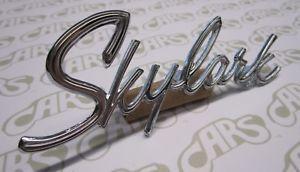 Buick Skylark Logo - 1965 Buick Skylark Trunk Emblem | Trunk Monogram | eBay