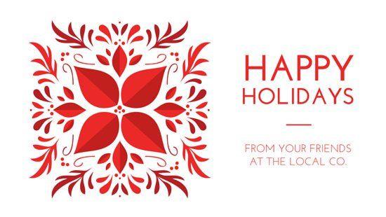 Poinsettia Logo - Ornate Poinsettia Google+ Header - Templates by Canva