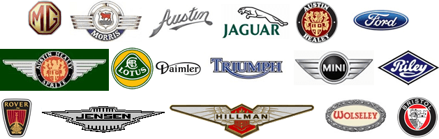 List Of All British Car Brands British Car Manufacturers