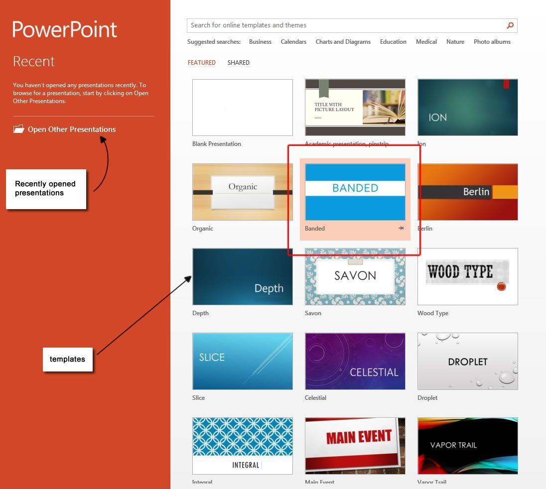 Microsoft PPT Logo - PowerPoint 2013 Templates