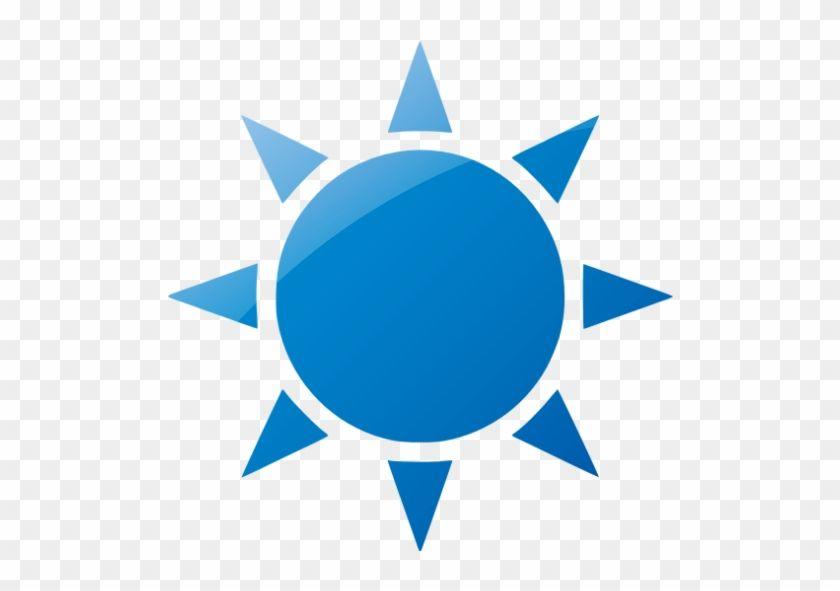 Blue Sun Logo - Web 2 Blue Sun 3 Icon - Black And White Sun Png - Free Transparent ...