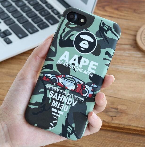 Aape Logo - Ultra Fashion Aape Logo Case Coque pour iPhone X Camouflage Green