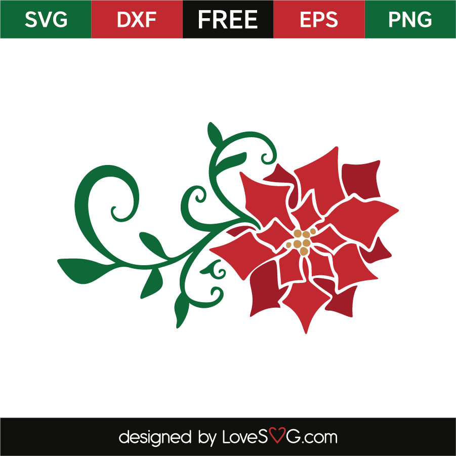 Poinsettia Logo - Poinsettia | Lovesvg.com