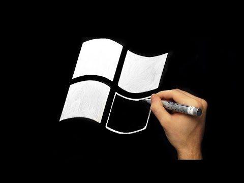 XP Logo - Windows 7 | XP Logo Drawing How To Draw with Silver Markers Fan Art ...
