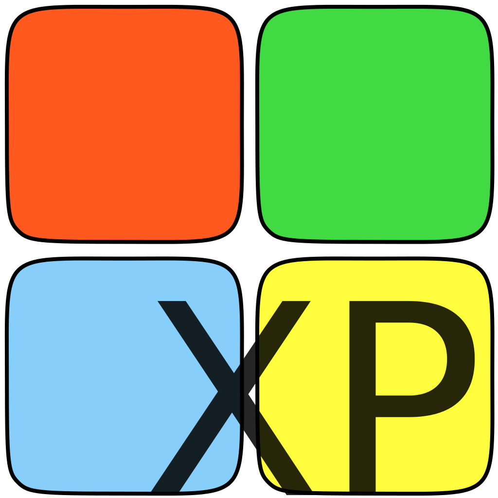 XP Logo - File:Own windows logo xp.svg