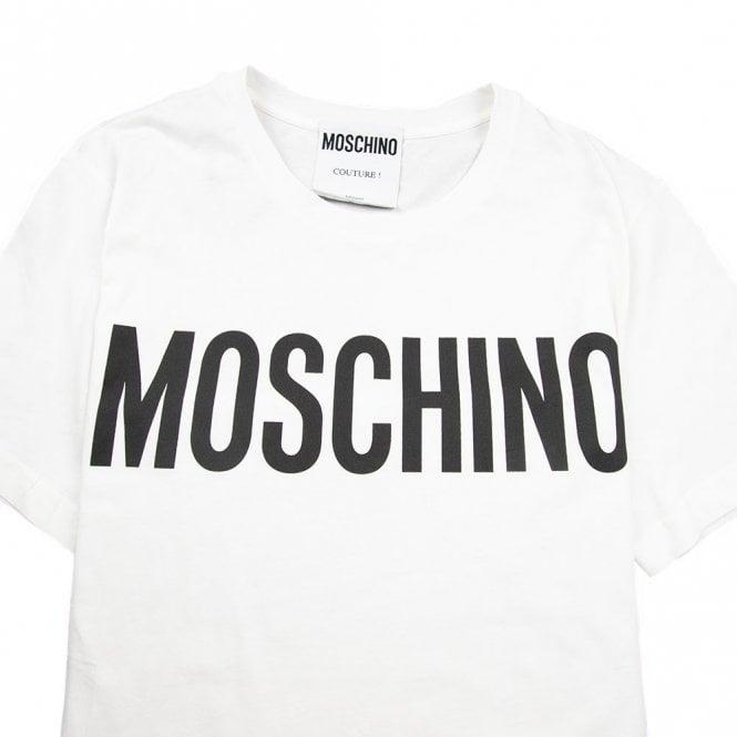 Moschino Couture Logo - Moschino Couture Logo Tee White