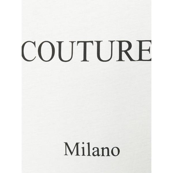 Moschino Couture Logo - MOSCHINO Couture Milano T Shirt, White