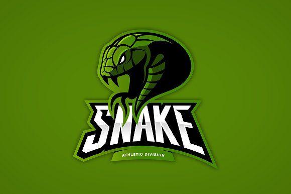 Snake Team Logo - Snake mascot sport logo design ~ Illustrations ~ Creative Market