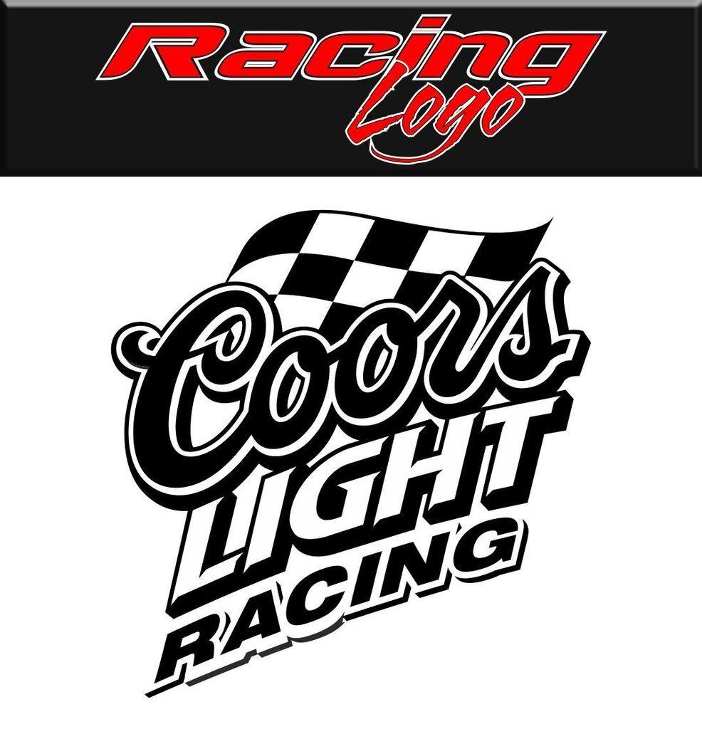 Coors Light Racing Logo - Coors Light Racing decal – North 49 Decals