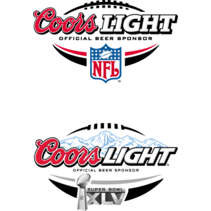 Coors Light Racing Logo - Coors Light NFL Official Beer Sponsor logo, Vector Logo of Coors