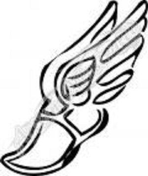 Track and Field Winged Foot Logo - winged foot track shoe. tattoo ideas. Tattoos, Track, Wings