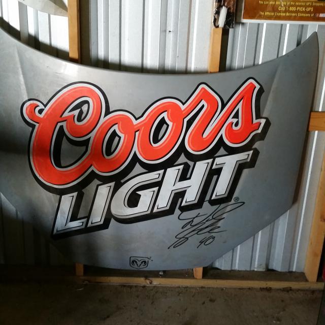 Coors Light Racing Logo - Find more Coors Light Race Car Hood at up to 90% off